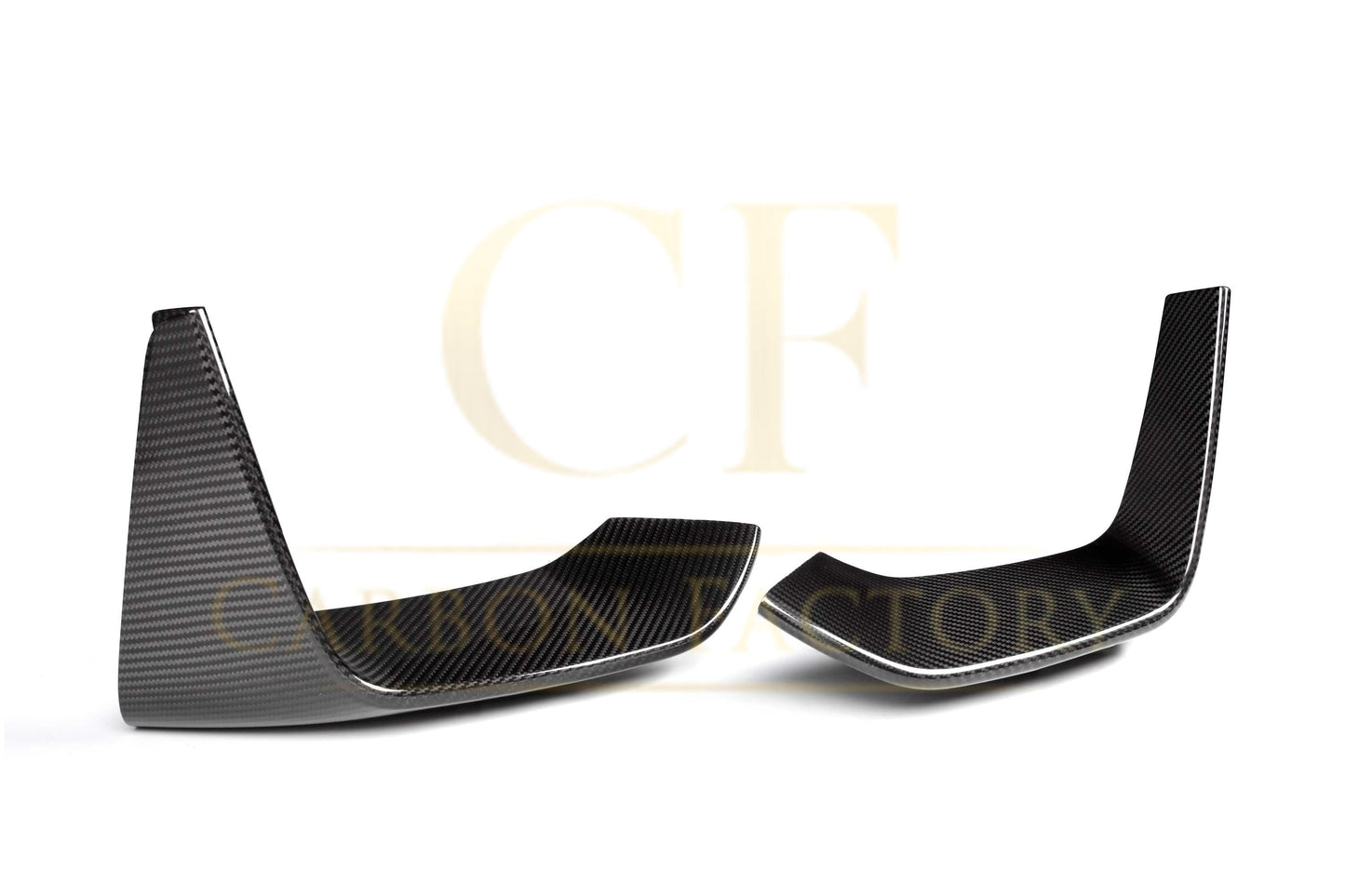 BMW F80 M3 F82 F83 M4 MP Style Pre-Preg Carbon Fibre Front Splitter Covers 14-20 by Carbon Factory-Carbon Factory