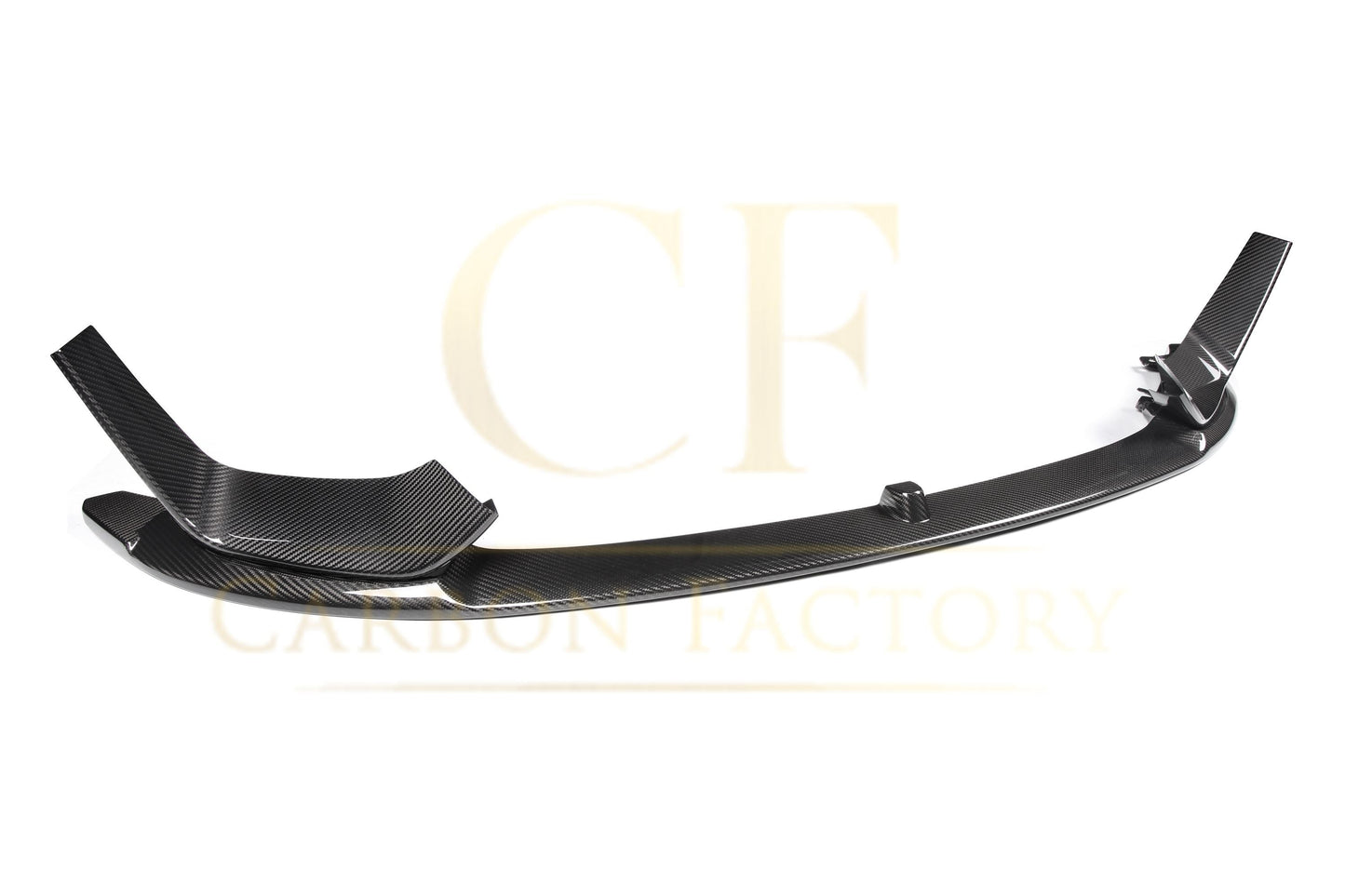 BMW F80 M3 F82 F83 M4 MP Style Pre-preg Carbon Fibre Front Splitter 14-20 (3 Pieces design) by Carbon Factory-Carbon Factory