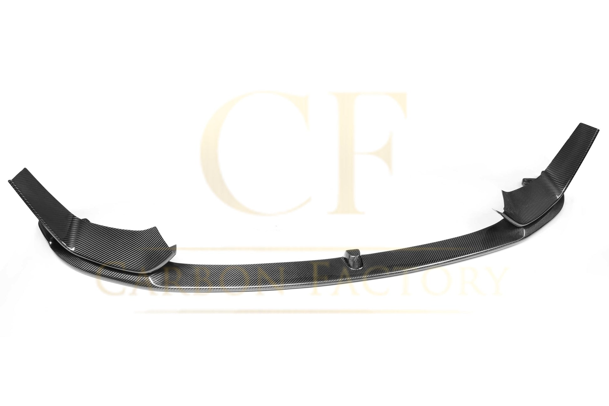 BMW F80 M3 F82 F83 M4 MP Style Pre-preg Carbon Fibre Front Splitter 14-20 (3 Pieces design) by Carbon Factory-Carbon Factory