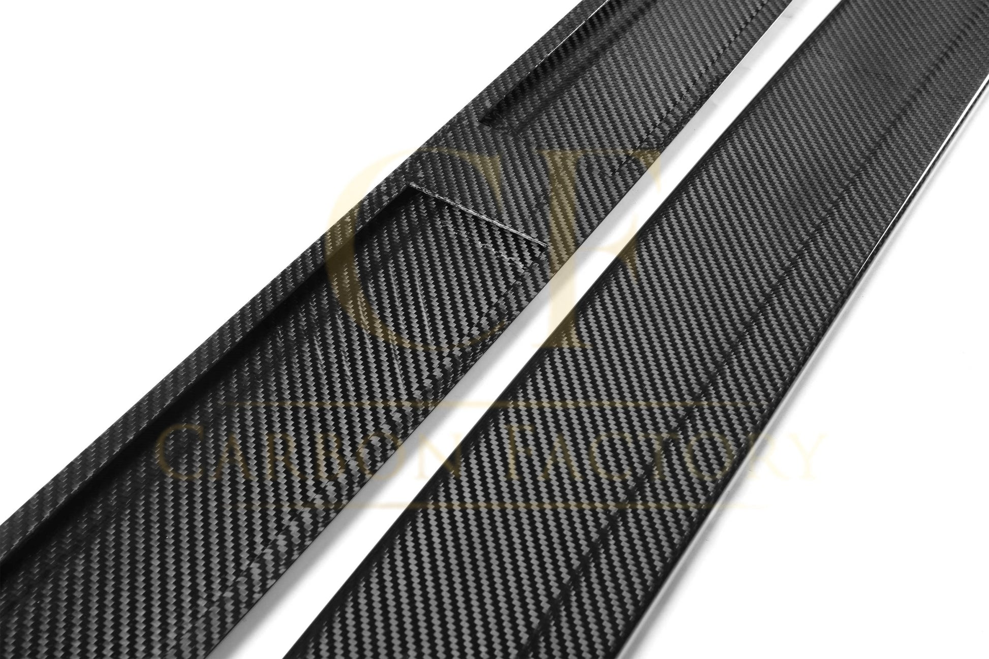 BMW F80 M3 F82 F83 M4 MP Style Pre-preg Carbon Fibre Side Skirt Extension 14-20 by Carbon Factory-Carbon Factory