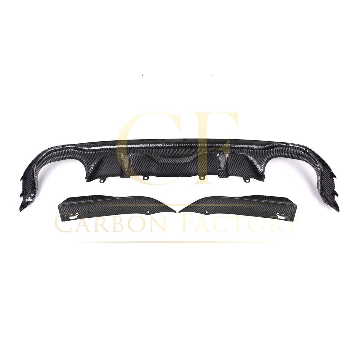 BMW F80 M3 F82 F83 M4 MP Style Pre-preg Carbon Fibre Side Skirt Extension 14-20 by Carbon Factory-Carbon Factory