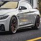 BMW F80 M3 F82 F83 M4 MP Style Pre-preg Carbon Fibre Side Skirt Extension 14-20 by Carbon Factory-Carbon Factory