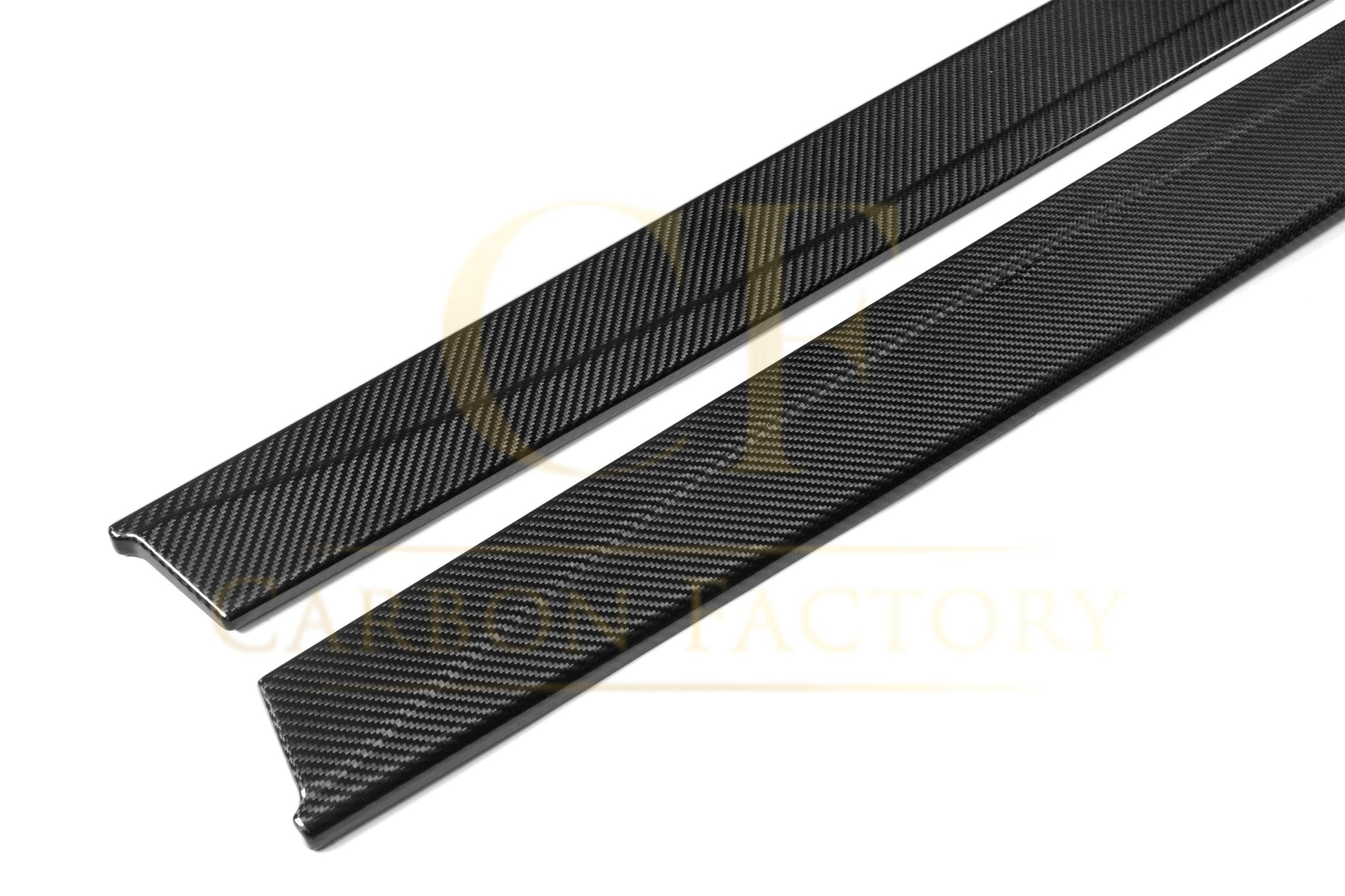 BMW F80 M3 F82 F83 M4 MP Style Pre-preg Carbon Fibre Side Skirt Extension 14-20 by Carbon Factory-Carbon Factory