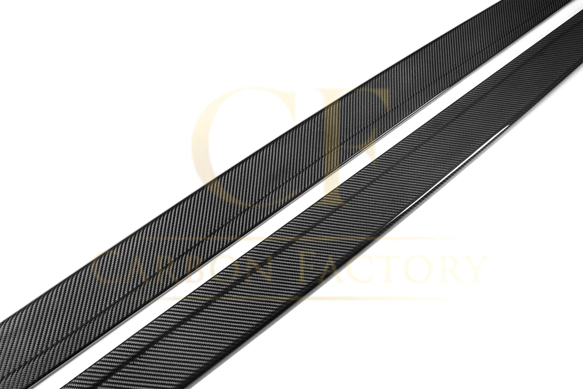 BMW F80 M3 F82 F83 M4 MP Style Pre-preg Carbon Fibre Side Skirt Extension 14-20 by Carbon Factory-Carbon Factory