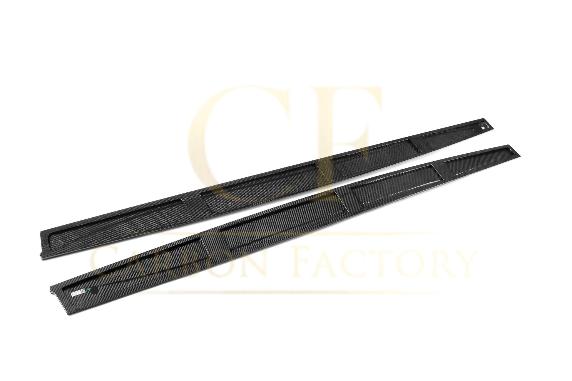 BMW F80 M3 F82 F83 M4 MP Style Pre-preg Carbon Fibre Side Skirt Extension 14-20 by Carbon Factory-Carbon Factory