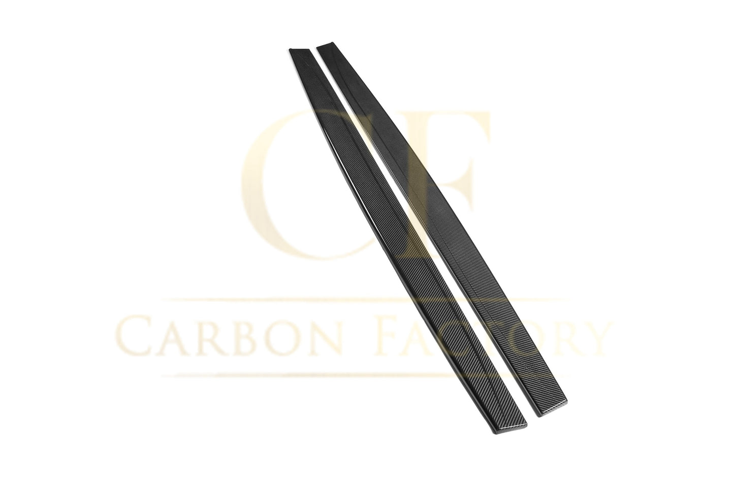 BMW F80 M3 F82 F83 M4 MP Style Pre-preg Carbon Fibre Side Skirt Extension 14-20 by Carbon Factory-Carbon Factory