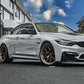 BMW F80 M3 F82 F83 M4 MP Style Pre-preg Carbon Fibre Side Skirt Extension 14-20 by Carbon Factory-Carbon Factory