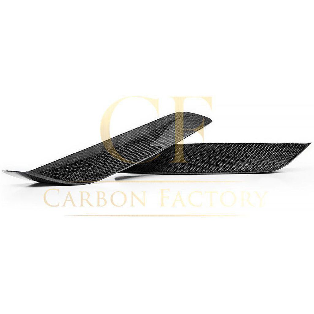 BMW F80 M3 F82 F83 M4 OEM Style Carbon Fibre Front Bumper Trims 14-20 by Carbon Factory-Carbon Factory