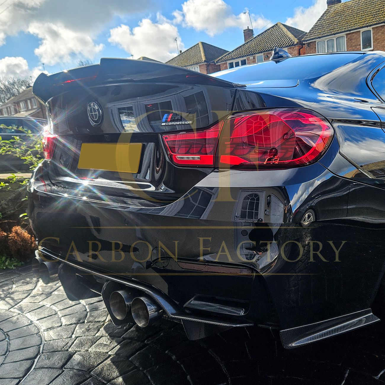 BMW F80 M3 F82 F83 M4 PSM Style Carbon Fibre Diffuser 14-20 by Carbon Factory-Carbon Factory