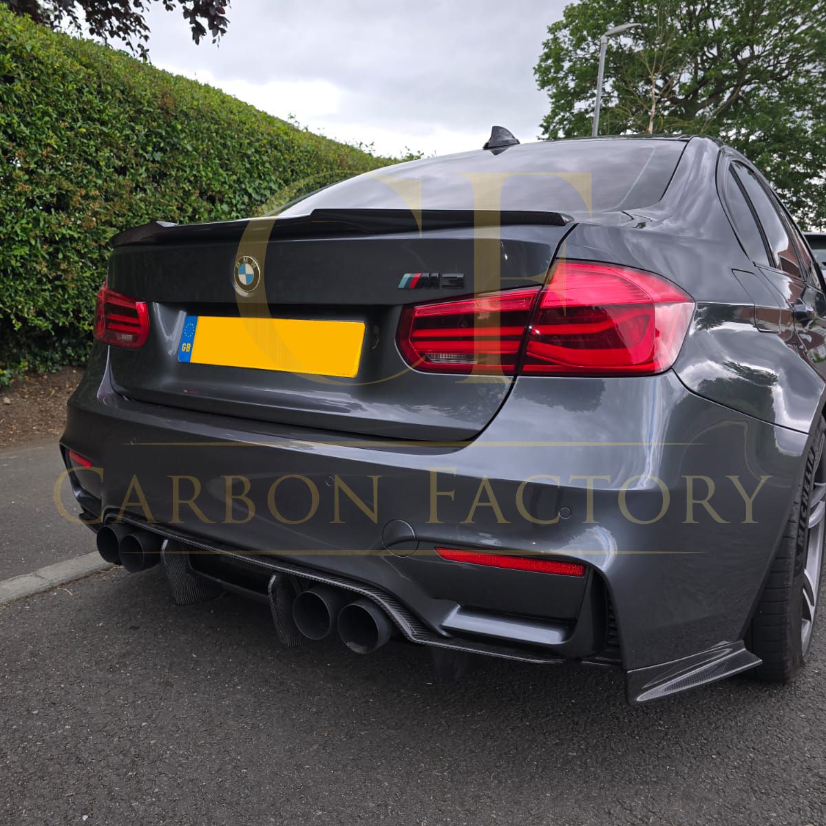 BMW F80 M3 F82 F83 M4 PSM Style Carbon Fibre Diffuser 14-20-Carbon Factory