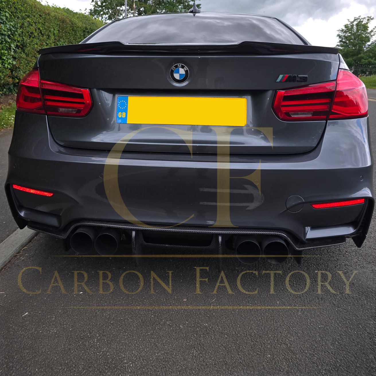 BMW F80 M3 F82 F83 M4 PSM Style Carbon Fibre Diffuser 14-20 by Carbon Factory-Carbon Factory