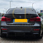 BMW F80 M3 F82 F83 M4 PSM Style Carbon Fibre Diffuser 14-20 by Carbon Factory-Carbon Factory