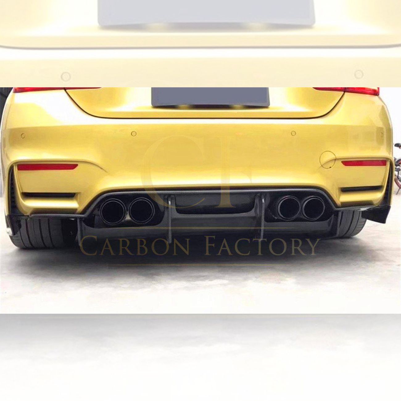 BMW F80 M3 F82 F83 M4 PSM Style Carbon Fibre Diffuser 14-20 by Carbon Factory-Carbon Factory