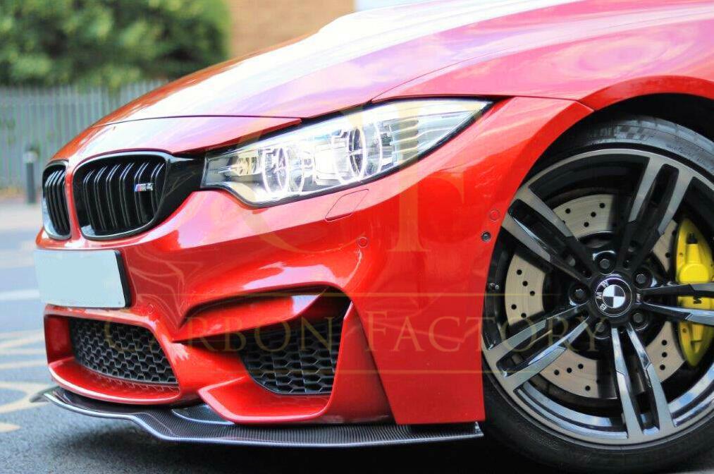 BMW F80 M3 F82 F83 M4 PSM Style Carbon Fibre Front Splitter 14-20-Carbon Factory