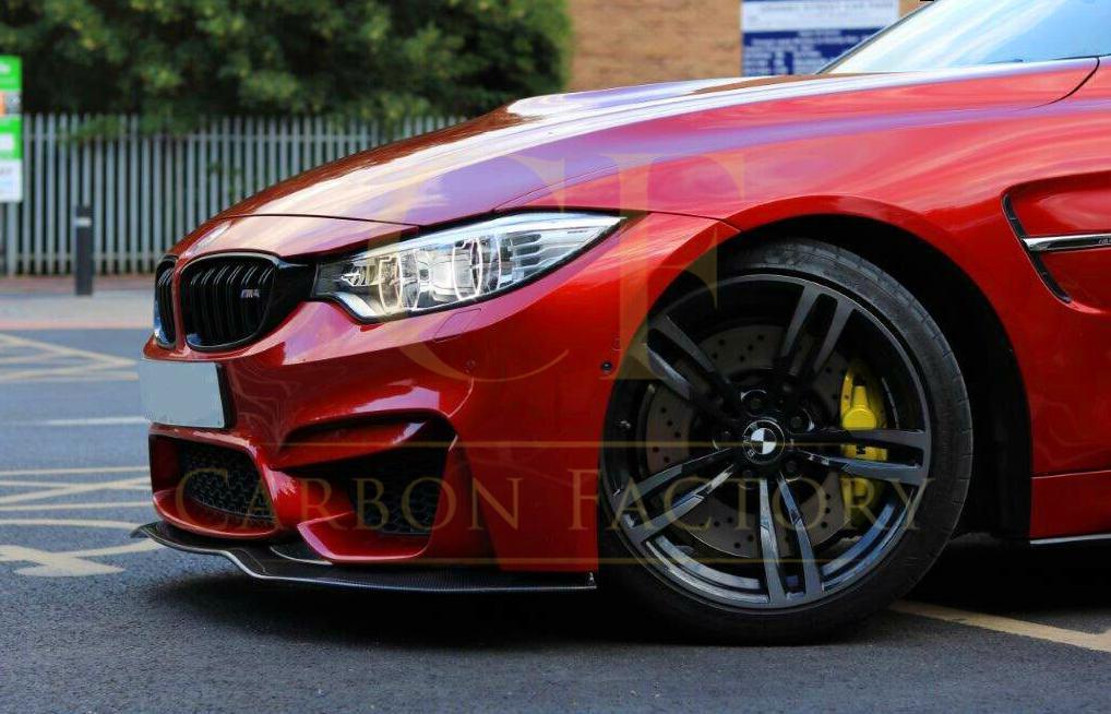 BMW F80 M3 F82 F83 M4 PSM Style Carbon Fibre Front Splitter 14-20-Carbon Factory