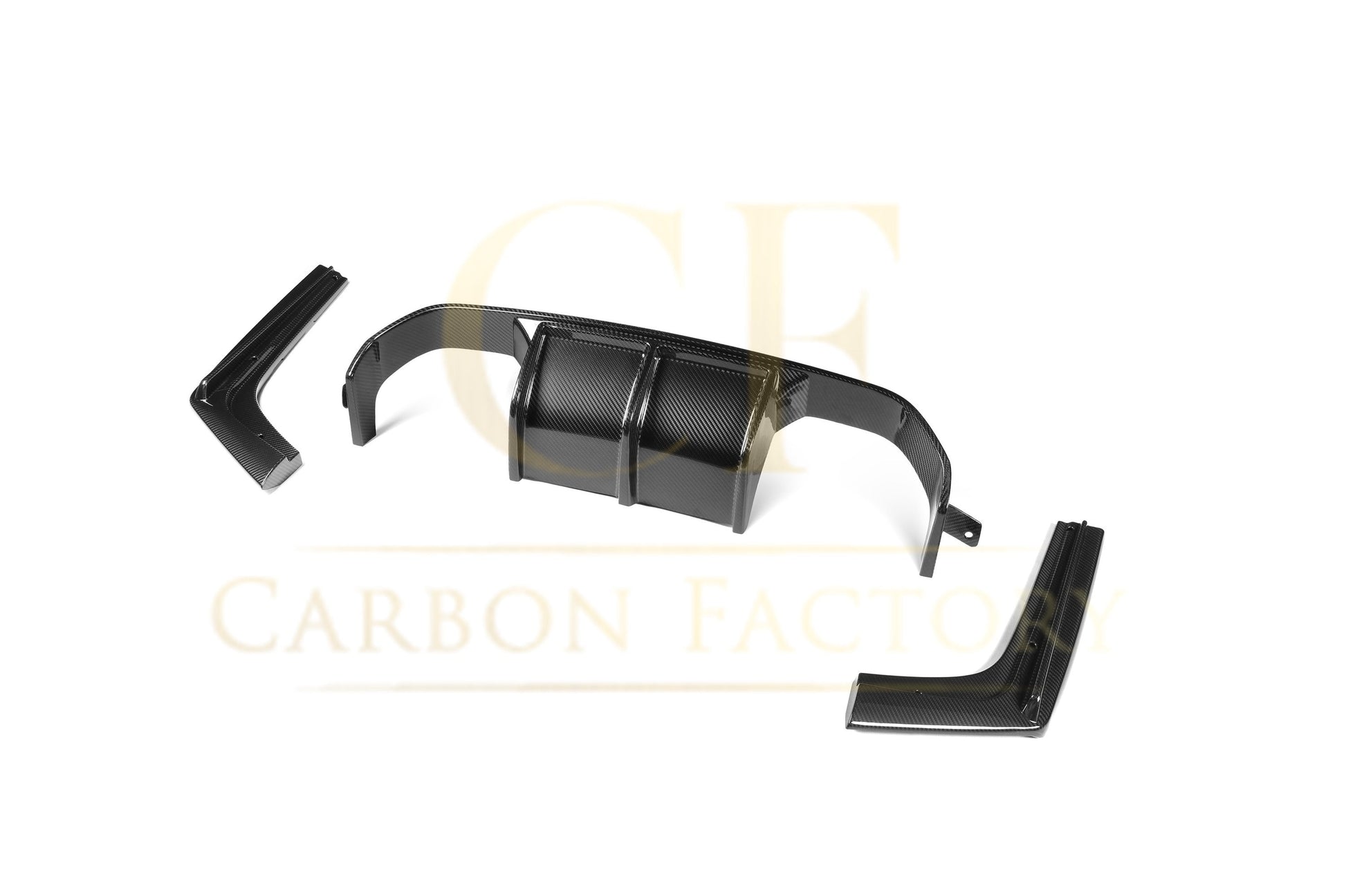 BMW F80 M3 F82 F83 M4 V Style Pre-preg Carbon Fibre Diffuser 14-20 by Carbon Factory-Carbon Factory