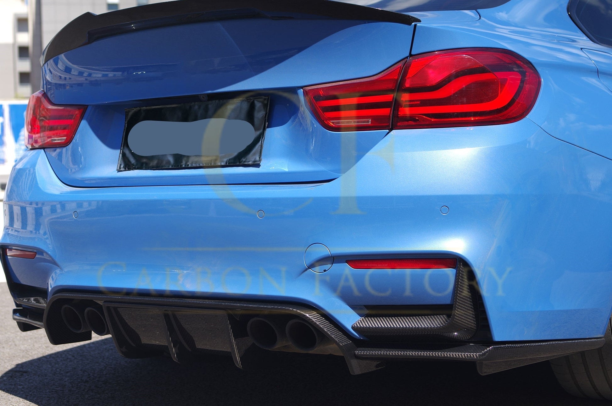 BMW F80 M3 F82 F83 M4 V Style Pre-preg Carbon Fibre Diffuser 14-20 by Carbon Factory-Carbon Factory