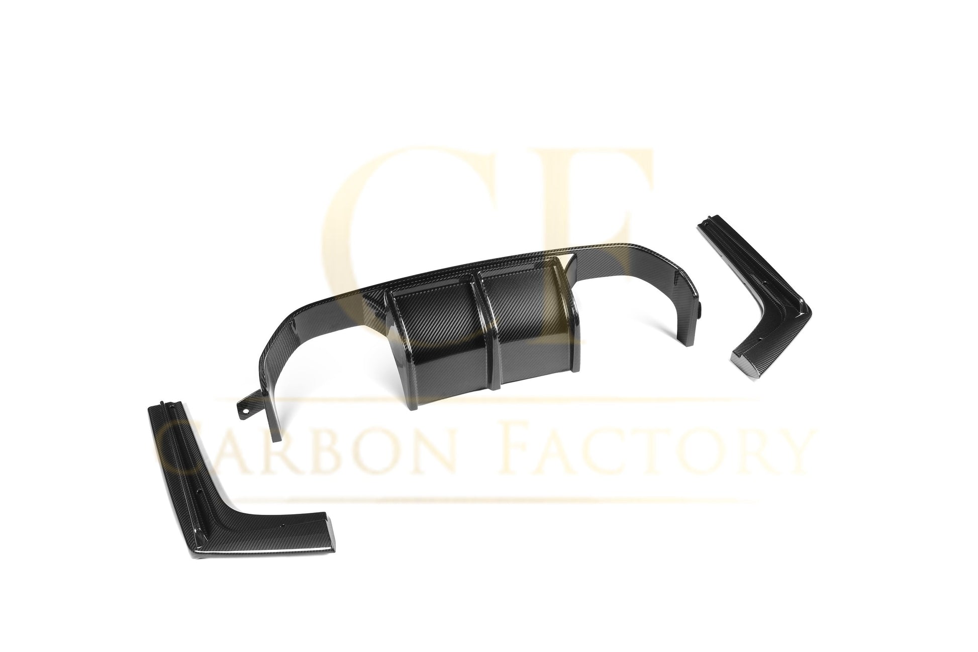 BMW F80 M3 F82 F83 M4 V Style Pre-preg Carbon Fibre Diffuser 14-20 by Carbon Factory-Carbon Factory