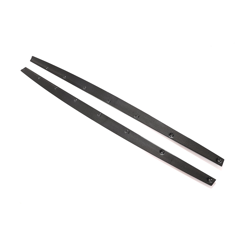 BMW F80 M3 MP Style Carbon Fibre Side Skirt Extension 14-20 by Carbon Factory-Carbon Factory