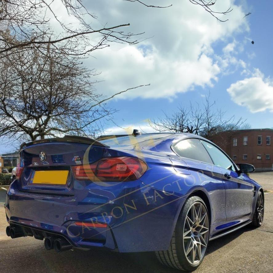 BMW F80 M3 MP Style Carbon Fibre Side Skirt Extension 14-20 by Carbon Factory-Carbon Factory