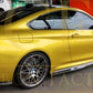 BMW F80 M3 PSM Style Carbon Fibre Side Skirt Extension 14-20 by Carbon Factory-Carbon Factory