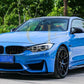 BMW F80 M3 PSM Style Carbon Fibre Side Skirt Extension 14-20 by Carbon Factory-Carbon Factory