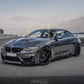 BMW F82 F83 M4 MP Style Carbon Fibre Side Skirt Extension 14-20-Carbon Factory