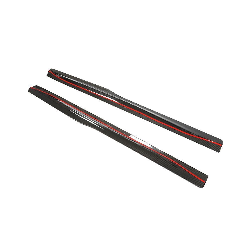 BMW F82 F83 M4 PSM Style Carbon Fibre Side Skirt Extension 14-20 by Carbon Factory-Carbon Factory