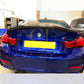 BMW F82 M4 Coupe V Style Pre-preg Carbon Fibre Boot Spoiler 14-20 by Carbon Factory-Carbon Factory