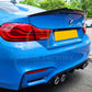 BMW F82 M4 Coupe V Style Pre-preg Carbon Fibre Boot Spoiler 14-20 by Carbon Factory-Carbon Factory