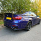 BMW F82 M4 Coupe V Style Pre-preg Carbon Fibre Boot Spoiler 14-20 by Carbon Factory-Carbon Factory