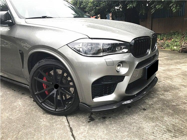 BMW F85 X5M F86 X6M MP Style Carbon Fibre Front Splitter 16-Present by Carbon Factory-Carbon Factory