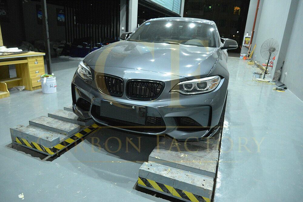 BMW F87 M2 Carbon Fibre Front Splitter MP Style 16-21-Carbon Factory