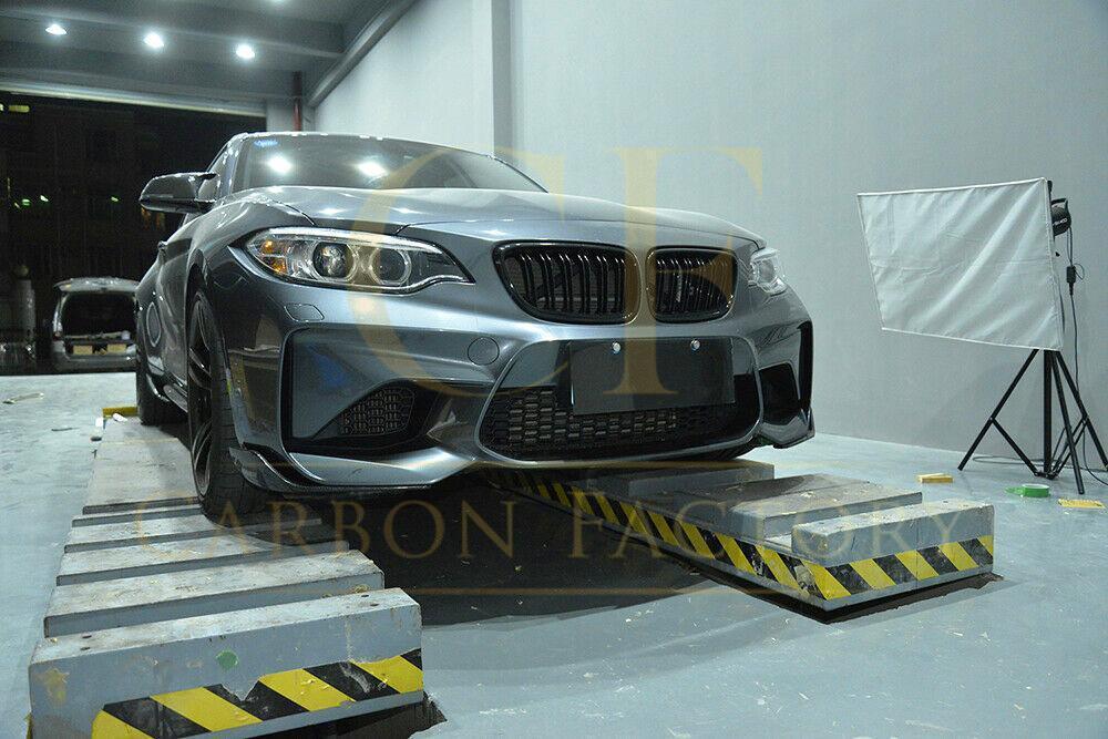 BMW F87 M2 Carbon Fibre Front Splitter MP Style 16-21-Carbon Factory