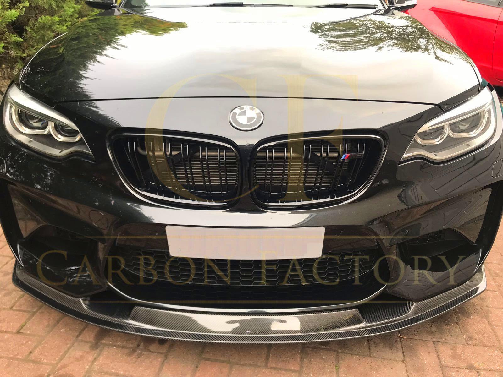 BMW F87 M2 Carbon Fibre Front Splitter MTC Style 16-18 by Carbon Factory-Carbon Factory