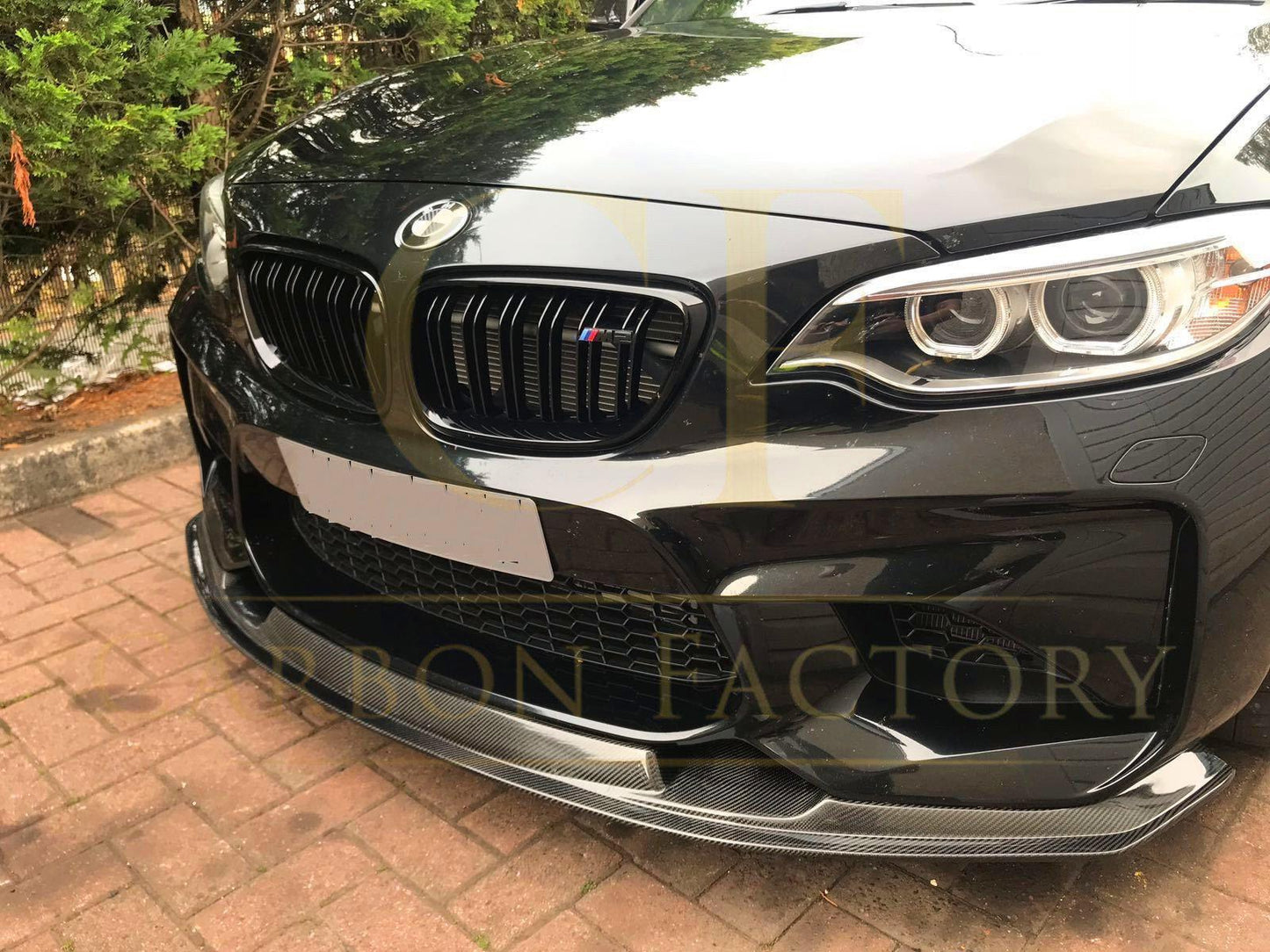 BMW F87 M2 Carbon Fibre Front Splitter MTC Style 16-18 by Carbon Factory-Carbon Factory