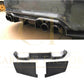 BMW F87 M2 Carbon Fibre Rear Diffuser MTC Style 16-Present-Carbon Factory