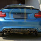 BMW F87 M2 Carbon Fibre Rear Diffuser MTC Style 16-Present-Carbon Factory