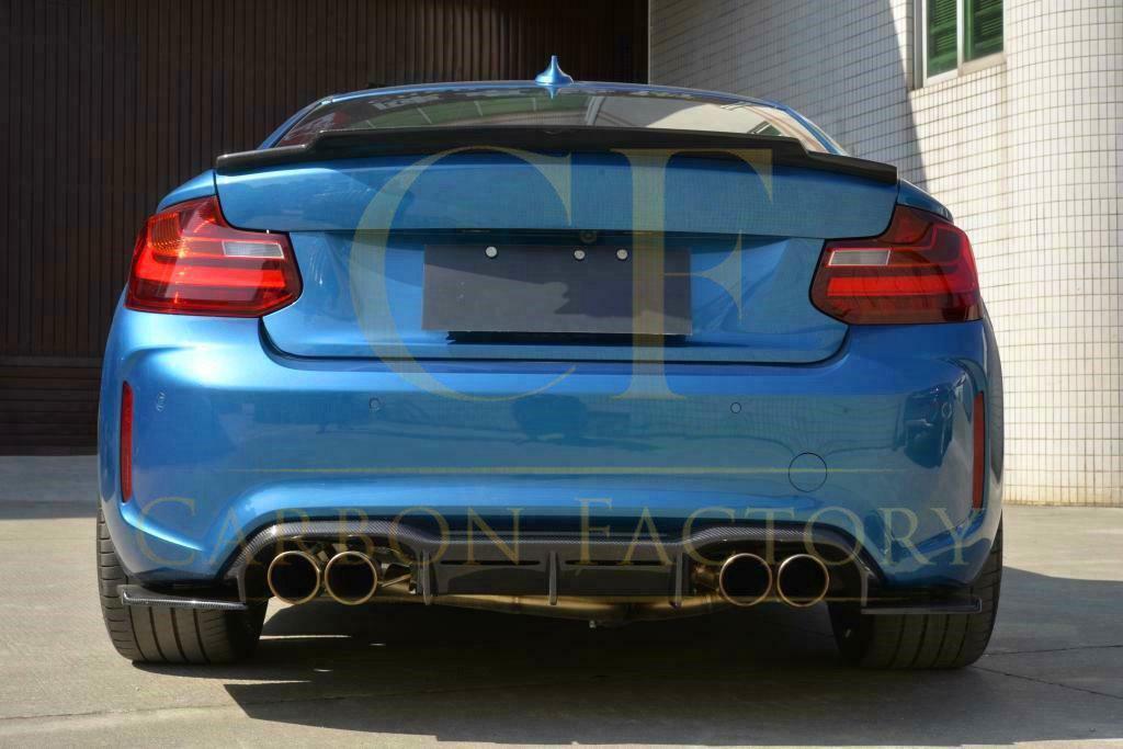 BMW F87 M2 Carbon Fibre Rear Diffuser MTC Style 16-Present-Carbon Factory