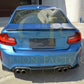 BMW F87 M2 Carbon Fibre Rear Diffuser MTC Style 16-Present-Carbon Factory