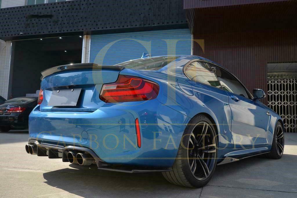 BMW F87 M2 Carbon Fibre Rear Diffuser MTC Style 16-Present-Carbon Factory