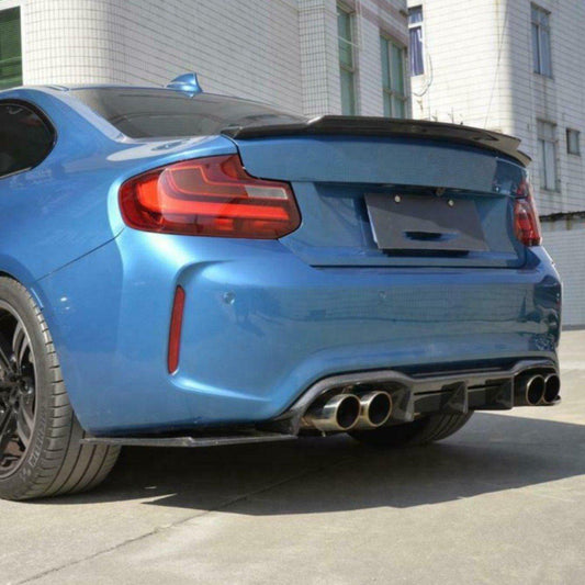 BMW F87 M2 Carbon Fibre Rear Diffuser MTC Style 16-Present by Carbon Factory-Carbon Factory