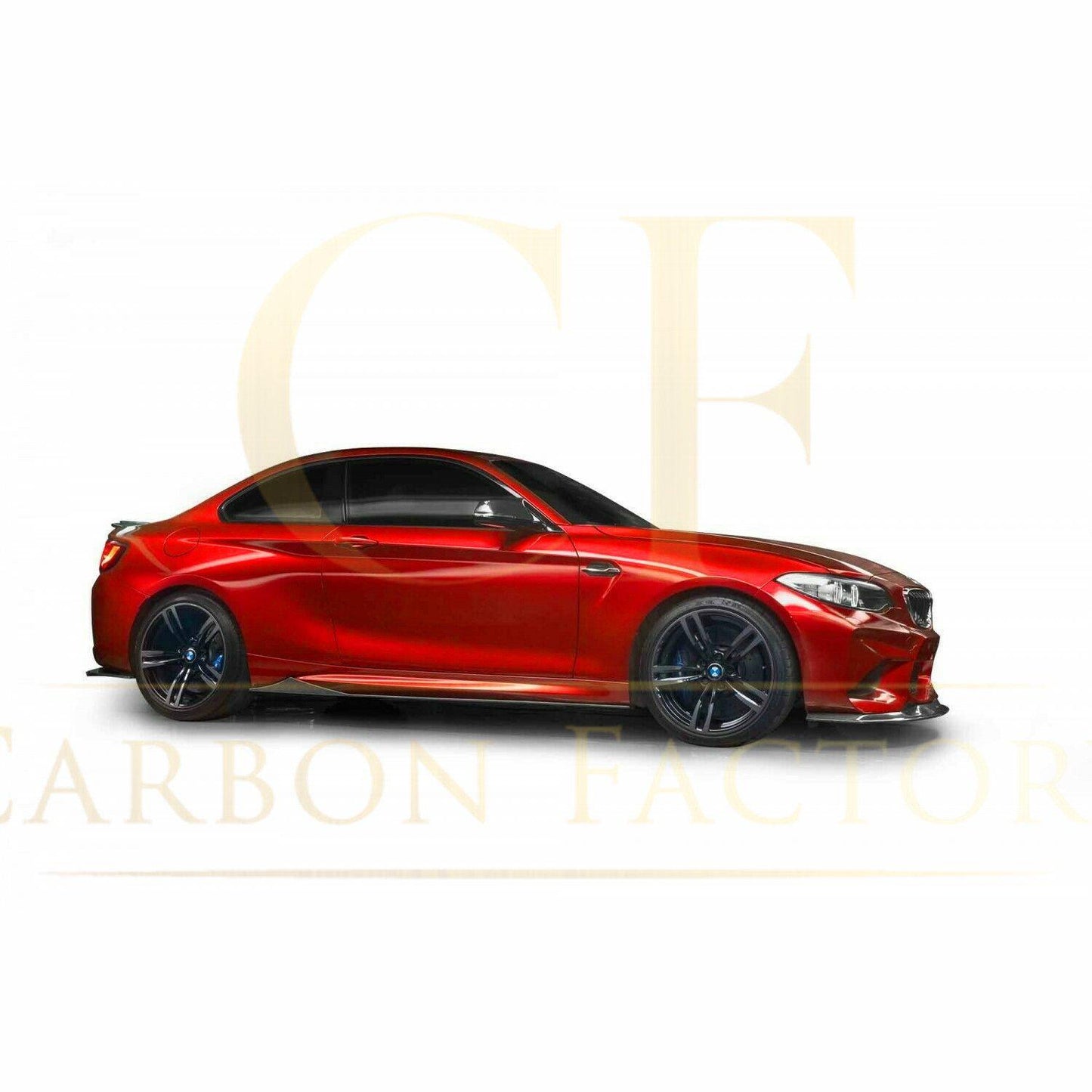 BMW F87 M2 Carbon Fibre Side Skirt MTC Style 16-21 by Carbon Factory-Carbon Factory