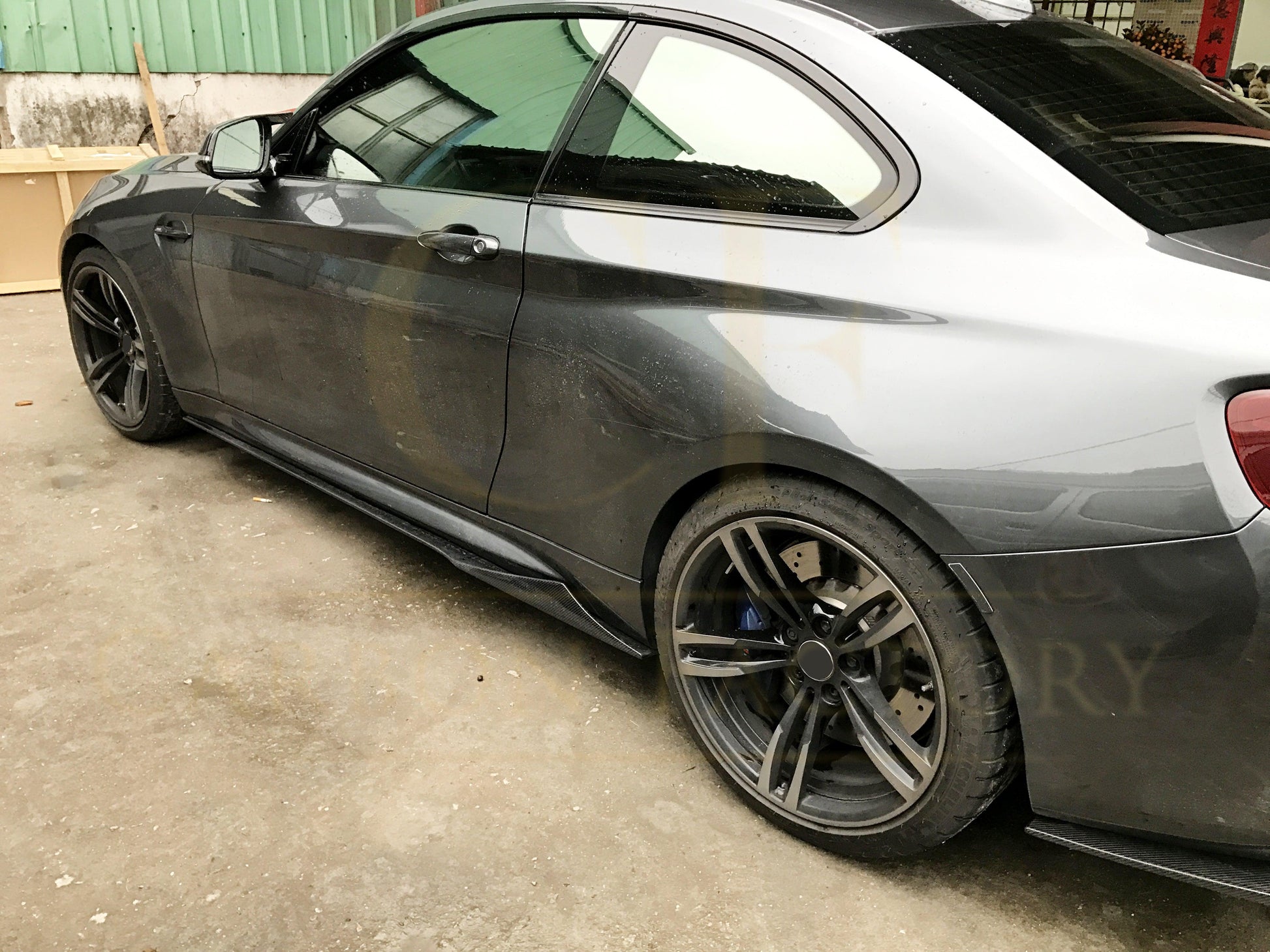 BMW F87 M2 Carbon Fibre Side Skirt MTC Style 16-21 by Carbon Factory-Carbon Factory