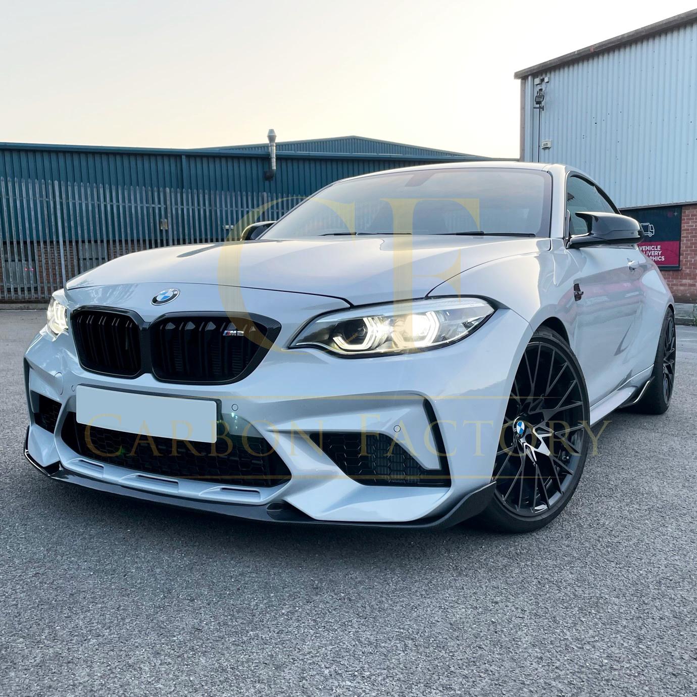 BMW F87 M2C Competition Carbon Fibre Front Splitter C Style 16-21-Carbon Factory