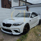 BMW F87 M2C Competition Carbon Fibre Front Splitter C Style 16-21-Carbon Factory