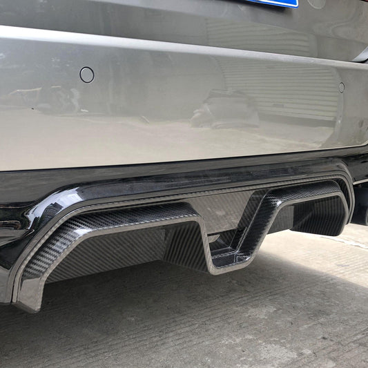 BMW F90 M5 CS style Pre-Preg Carbon Fibre Rear Diffuser 17-24-Carbon Factory