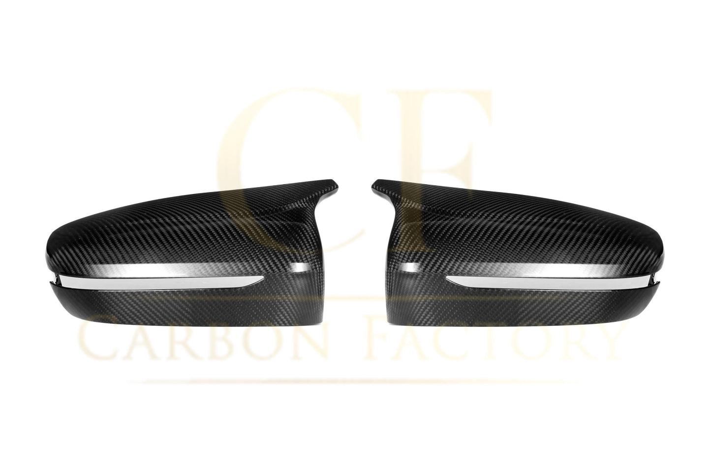 BMW F90 M5 F91 F92 F93 M8 M Performance Style Pre-Preg Carbon Fibre Mirror Covers 17-24-Carbon Factory