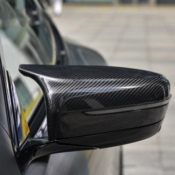 BMW F90 M5 F91 F92 F93 M8 M Performance Style Pre-Preg Carbon Fibre Mirror Covers 17-24-Carbon Factory