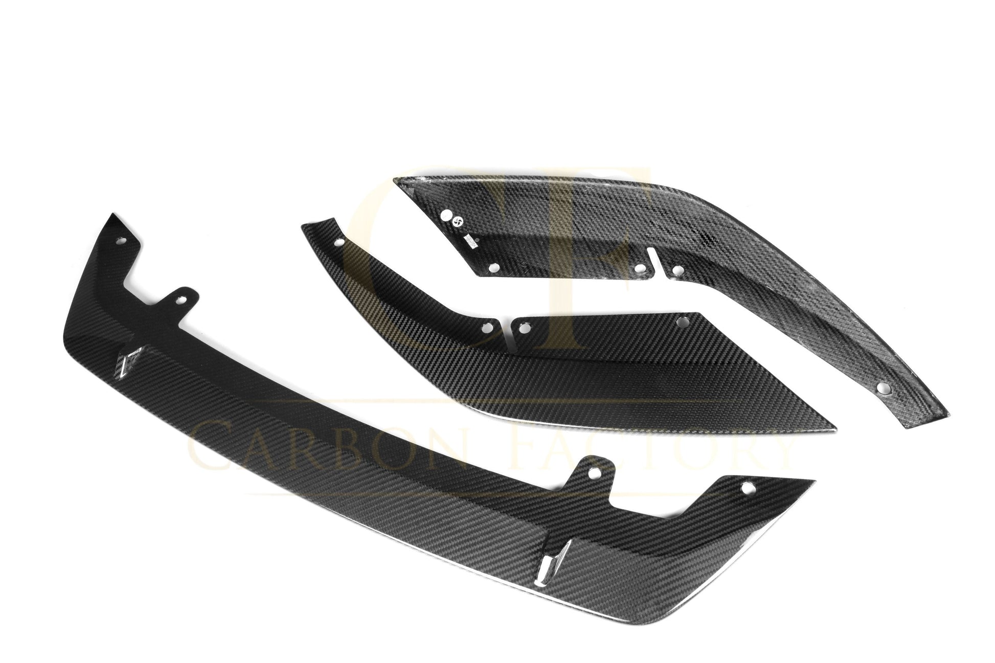 BMW F90 M5 LCI M Style Pre-Preg Carbon Fibre Front Splitter 21-24-Carbon Factory